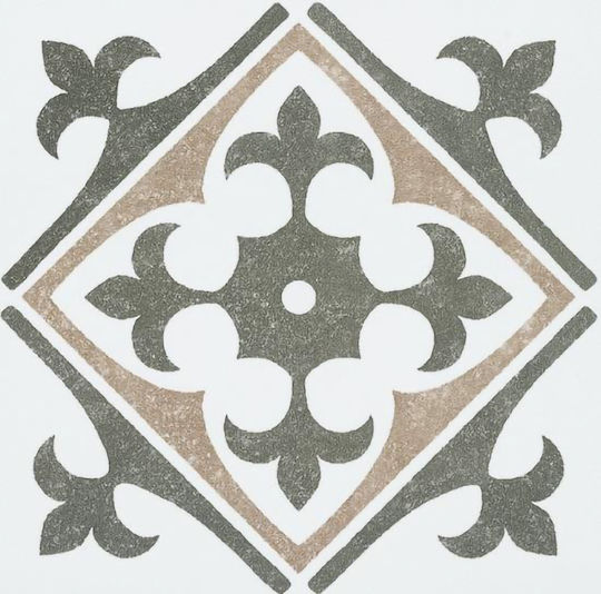 Autocolant pentru faianță de perete Nadia Olive, vinil, 15,25x15,25cm, pachet de 6 bucăți Dc-fix 270-3106