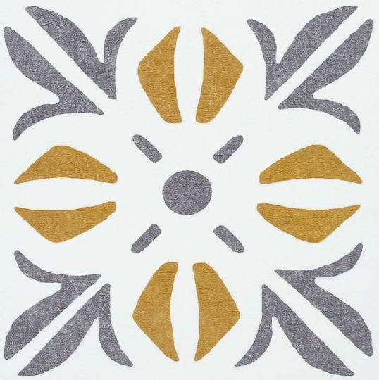 Autocolant de Perete din Vinil Cubia Auriu 15.25x15.25cm Pachet de 6 Bucăți Dc-fix 270-3107