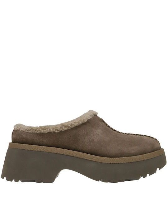 Ugg Australia Winter Damen Hausschuhe in Braun Farbe