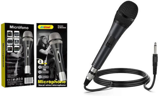 Andowl Q-MIC602 Set Mikrofon Handgemacht für Gesang
