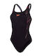 Hyperboom Splice Muscleback Costum De Baie Întreg Negru Sport