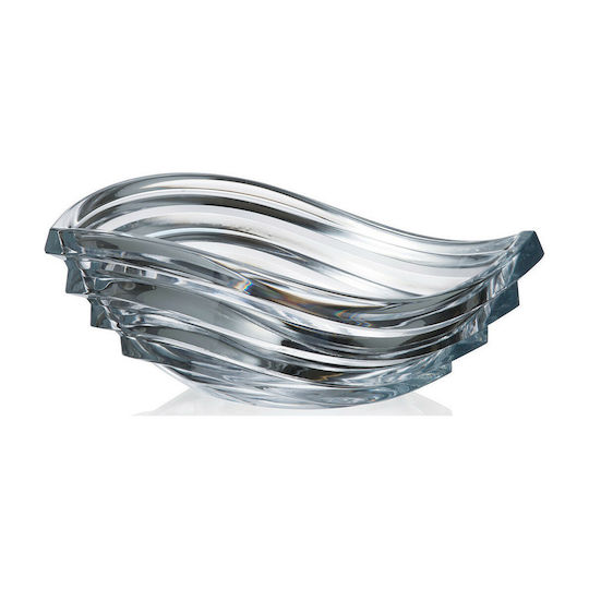 Bol de Cristal Wave 305 Bohemia 30.5x22x11cm