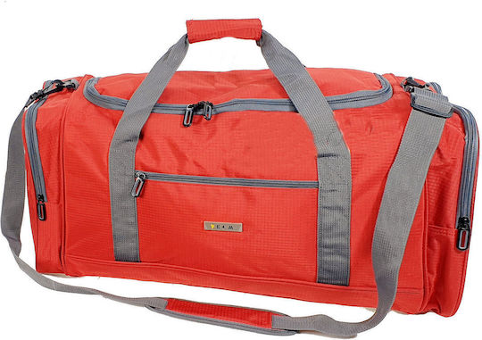 RCM Geantă de voiaj 71lt Roșu Textil L70xW32xH32cm