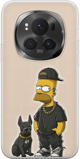 Colecția Swag Simpson Honor Magic 6 Pro 5G TPU Flexibil Transparent Silicon