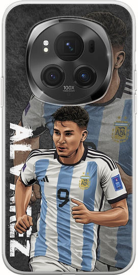 Stelele Fotbalului Julian Alvarez Argentina Honor Magic 6 Pro 5G TPU Flexibil Silicon Transparent