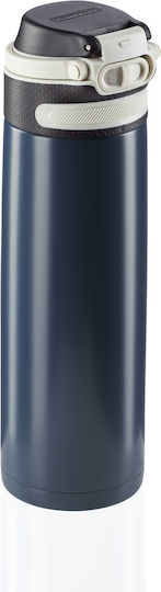 Leifheit Glass Thermos Stainless Steel / Plastic 600ml Navy Blue