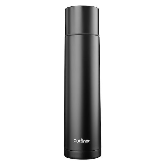 Thermos Flasche Thermosflasche Rostfreier Stahl BPA Frei 500ml Black