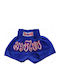 Thai Smai TS-BS-1003-BL Ανδρικό Σορτσάκι Kick/Thai Boxing Μπλε