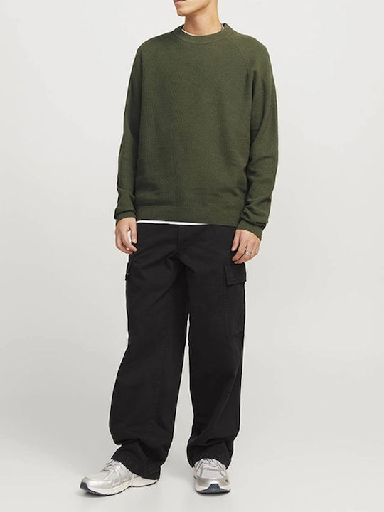 Jack & Jones Long Sleeve Sweater Green