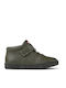 Camper Kids Leather Boots Green