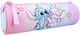 Κασετίνα Βαρελάκι Stitch + Angel Hello Cutie Pencil Case 795-4482