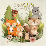 Forest Friends Napkins 10pcs