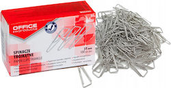 Office Products Triplex Paper Clips Office Products 31mm 100pcs Silver