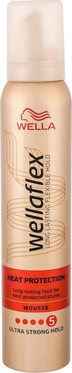 Wella Flex Schaum 200ml Hitzeschutz Styling