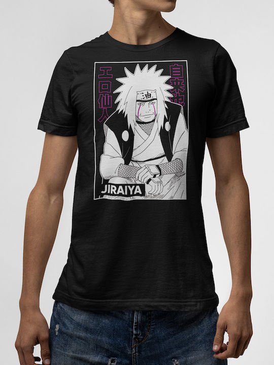 T-Shirt Schwarz Jiraiya V2