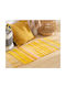 Rag Rug 70x120cm Yellow Color