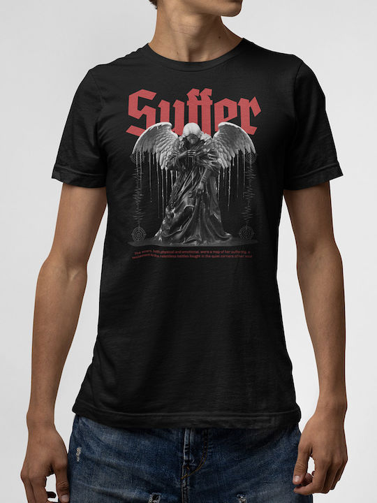 T-shirt Black Suffer