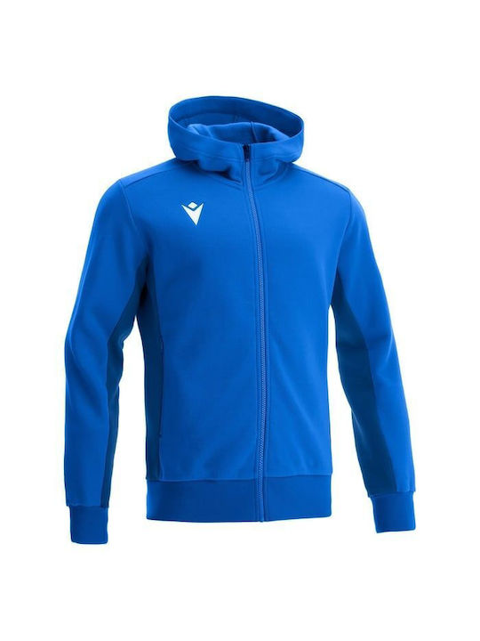 Macron Trumpet Hanorac Fleece cu Glugă Blue Rou...