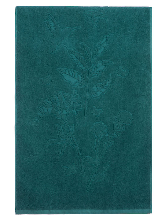 Nef-Nef Homeware Πετσέτα Χεριών Premium Birds 30x50εκ. Green Βάρους 550gr/m²