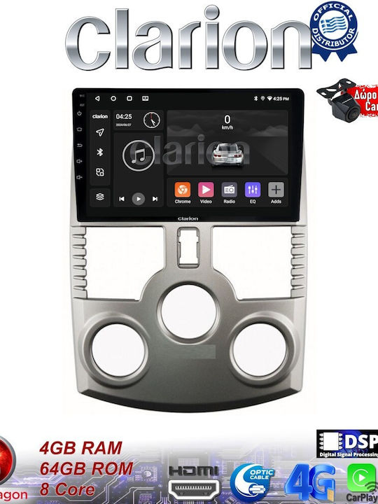 Clarion Auto-Audiosystem für Daihatsu Terios 2007> 2018 (Bluetooth/USB/WiFi/GPS/Apple-Carplay/Android-Auto)