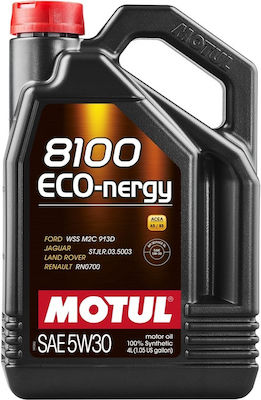 Motul Συνθετικό Λάδι Αυτοκινήτου 8100 ECO-Nergy 5W-30 4lt