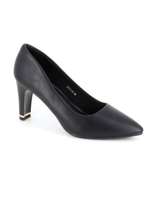 B-Soft Anatomic Black Heels