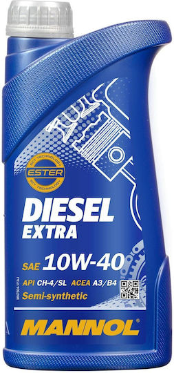 Mannol Diesel Extra Synthetic Car Oil 10W-40 1lt