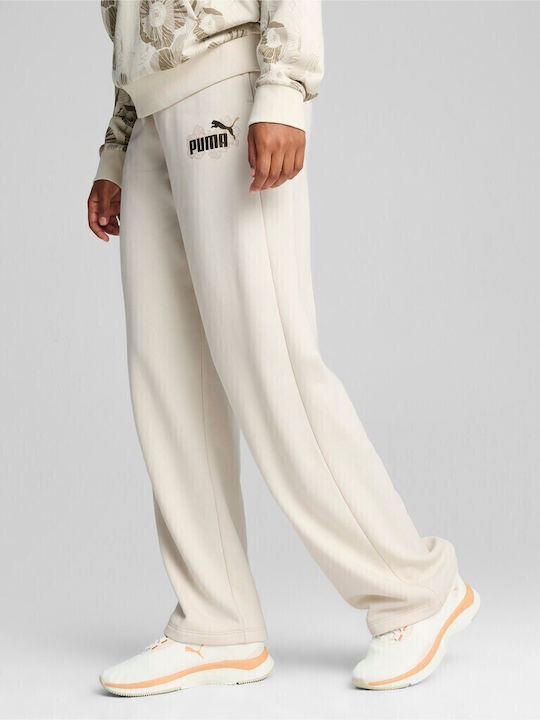 PUMA Jogger Παντελόνι Μπεζ