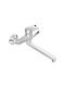 Jika Talas Wall Kitchen Faucet Silver