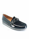 Δερμάτινα Γυναικεία Loafers σε Μαύρο Χρώμα