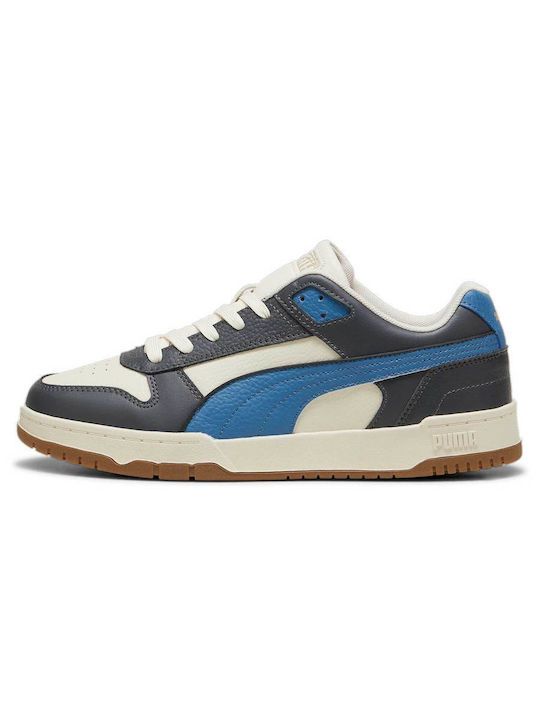 PUMA RBD Game Ανδρικά Sneakers Λευκά