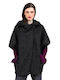 Doca Black Damen Poncho