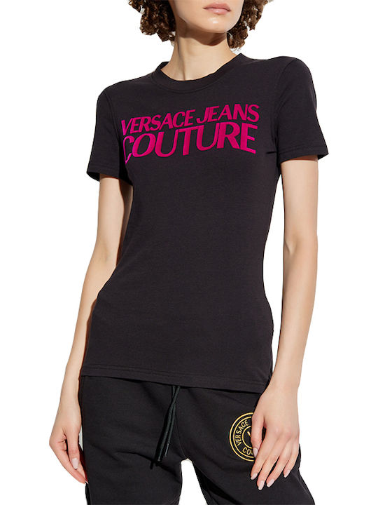 Versace Damen T-Shirt Schwarz