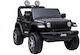 Jeep Rubicon Διθέσιο με Τηλεκοντρόλ Μαύρο για 3+ Ετών