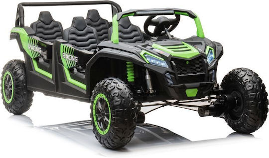 A033 Kinderfahrzeug Doppelsitzer mit Fernbedienung Inspiriert 24 Volt Grüne für 3+ Jahre