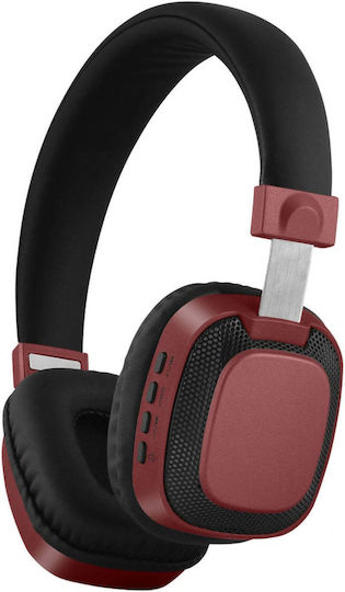 Xmart 07L Безжични / Жични On Ear Слушалки с 6 часа Работа Червен