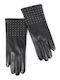 Beige Leder Handschuhe