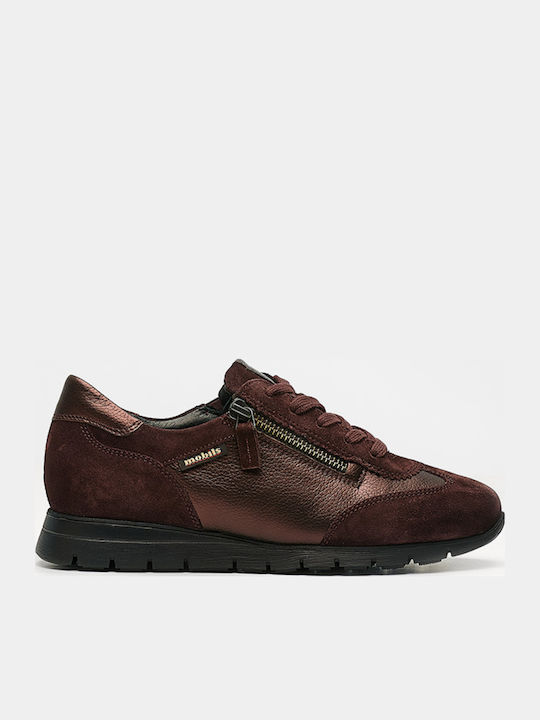 Mephisto Γυναικεία Ανατομικά Sneakers Plum