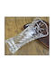 Glas Blumenvase-Welle 25cm 008004
