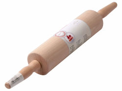 Fackelmann Nudelhölzer Drehbarer Holz Esche 23x6cm