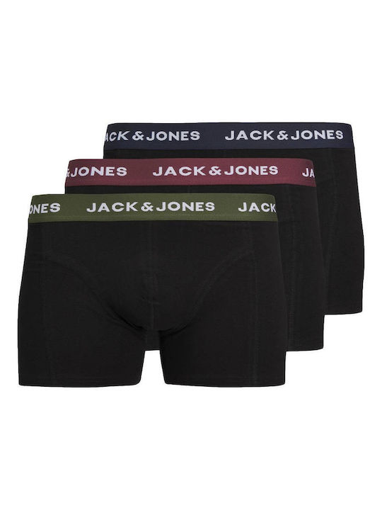 Jack & Jones Herren Boxershorts Schwarz