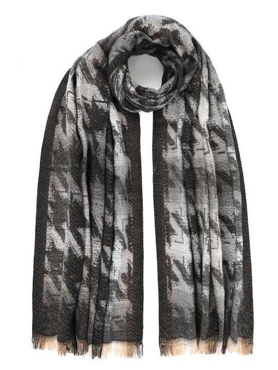 Doca Women's Wool Scarf Black