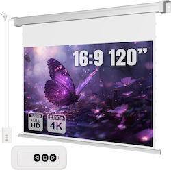 Electric Projection Screen Sst Wall 120"