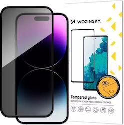 Wozinsky Full Face Tempered Glass Negru (iPhone 17 Pro Max / iPhone 16 Pro Max)