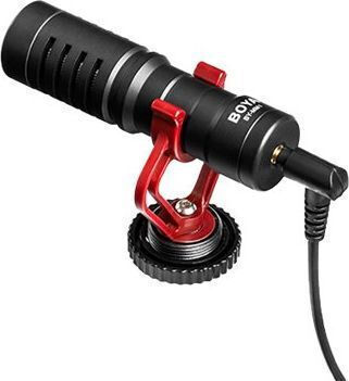 Boya By-mm1 Микрофон 3.5mm Шоково Монтиран Журналистически
