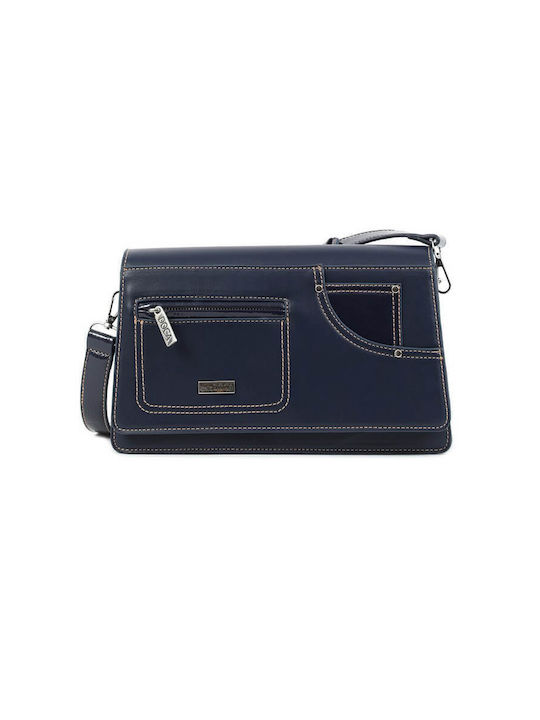 Doca Damen Tasche Crossbody Blau