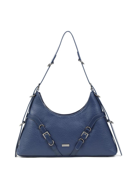 Doca Damen Tasche Schulter Blau