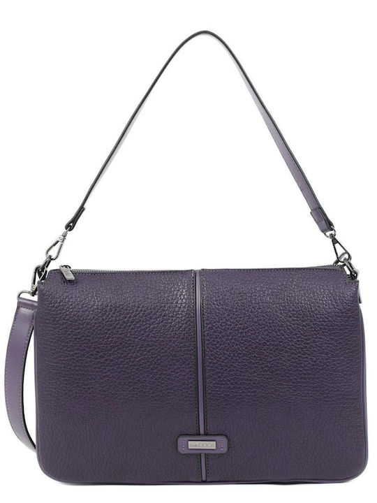 Doca Damen Tasche Schulter Lila