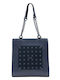 Doca Damen Tasche Schulter Blau