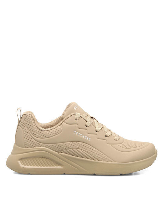 Skechers Damen Sneakers Beige